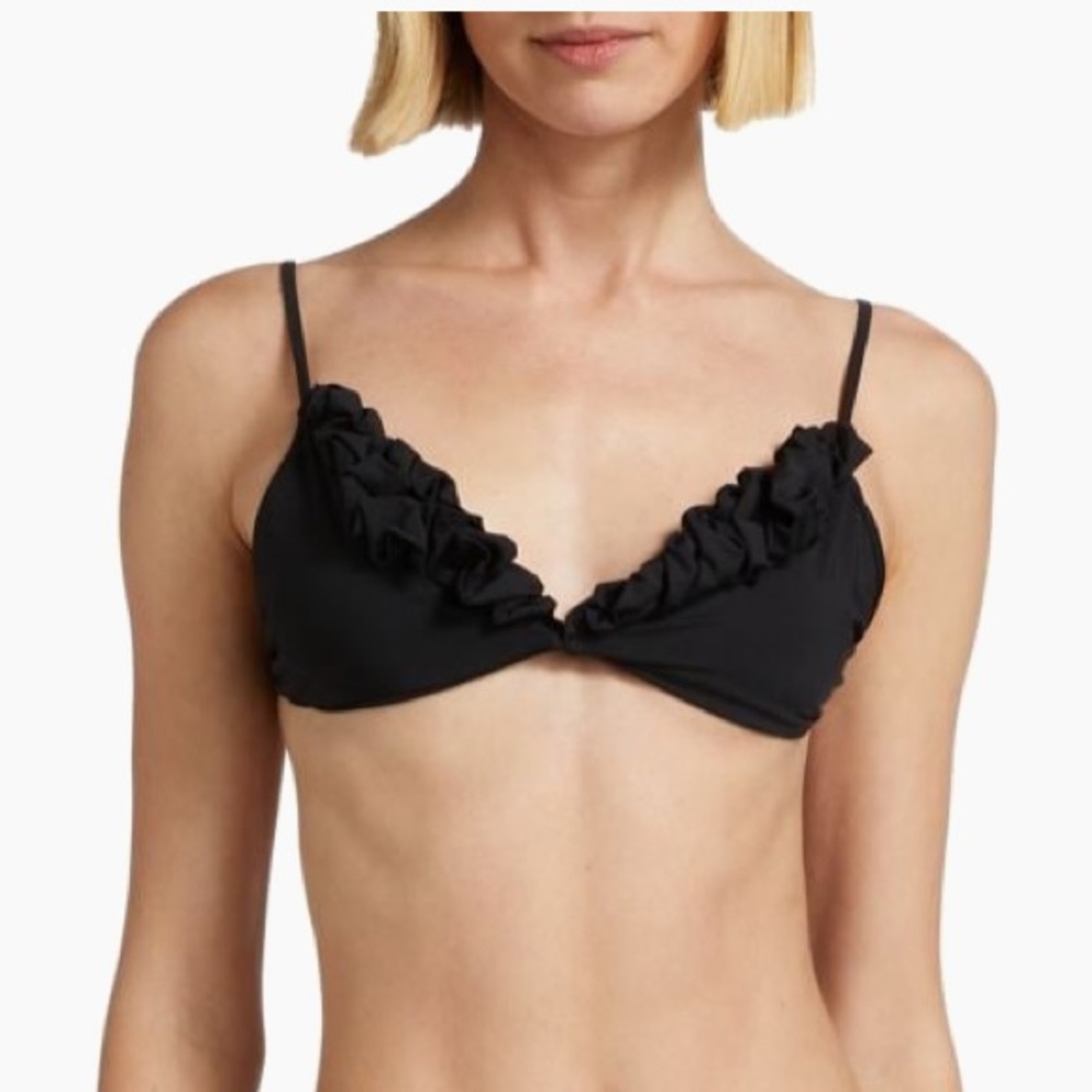 Maygel Coronel Krassi Ruffle Swim Top